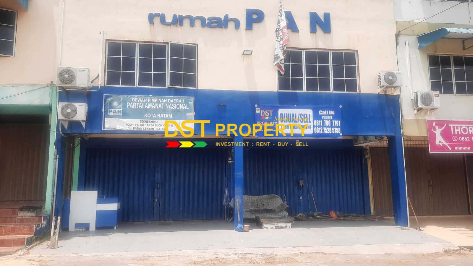Dijual Ruko Batam Centre