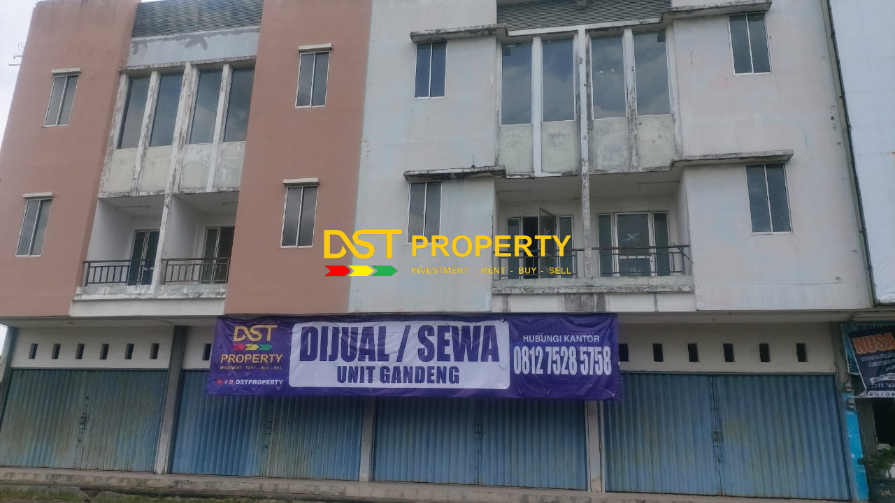 Dijual 4 Unit Ruko Gandeng Depan Batu Aji